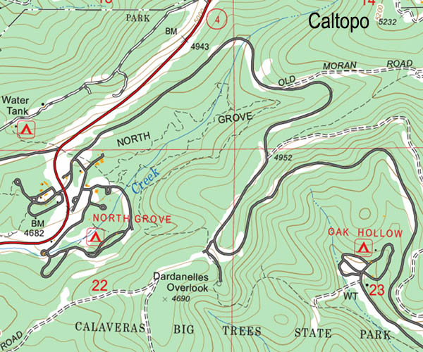 CalaverasBTSP-topo1 Calaveras Big Trees SP, North Grove CalaverasBTSP-topo1