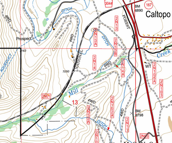 MillCr-topo1 lower Mill Creek MillCr-topo1