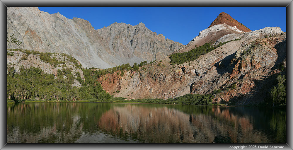 VS00822-00837-4x1v Bull Lake, Cloudripper, Chocolate Peak, whitebark pine, Sierra willow VS00822-00837-4x1v